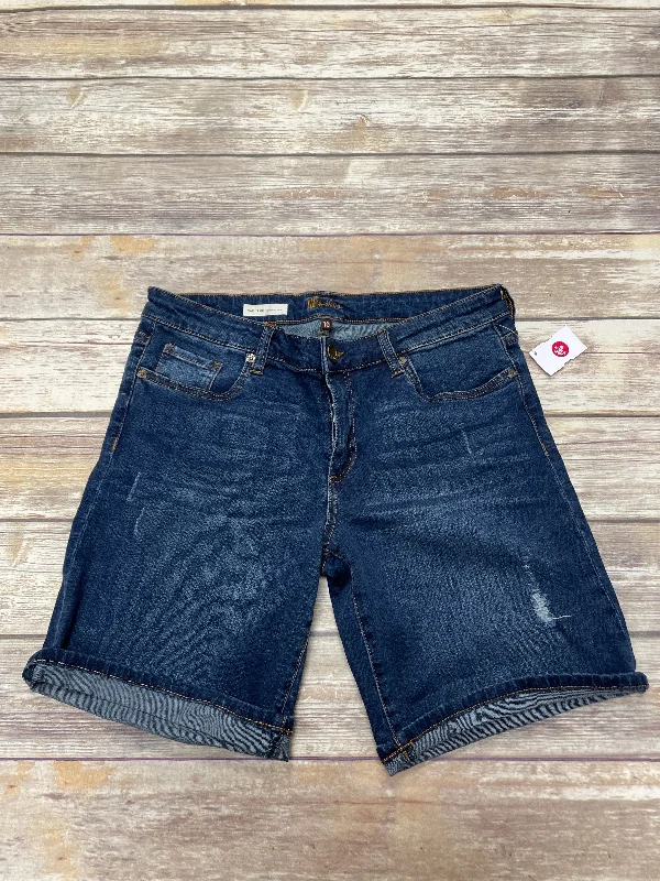 Blue Denim Shorts Kut, Size 10