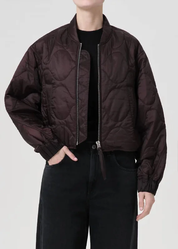 Sophisticated Fashion Iona Quilted Jacket In Infusion