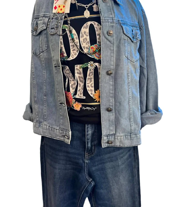 Limited Stock Women's Daily Denim Jacket