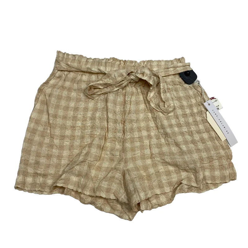 Cream Shorts Jane And Delancey, Size M