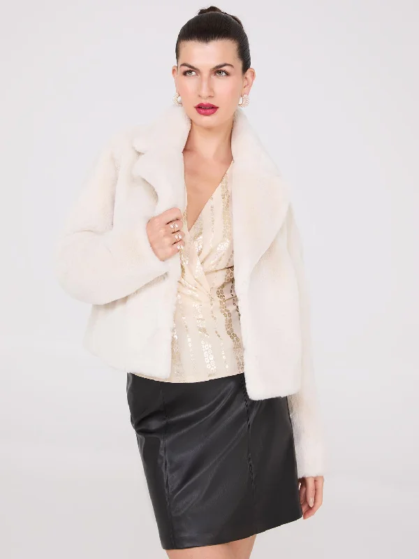 Budget Friendly Faux Fur Jacket