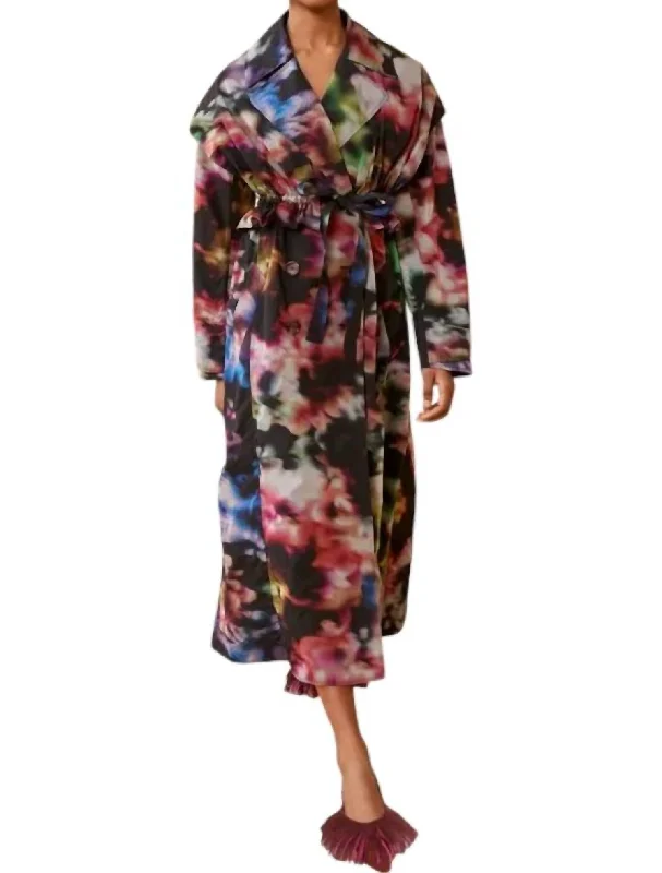 High End Women's Wear Sigrid Coat In Aura