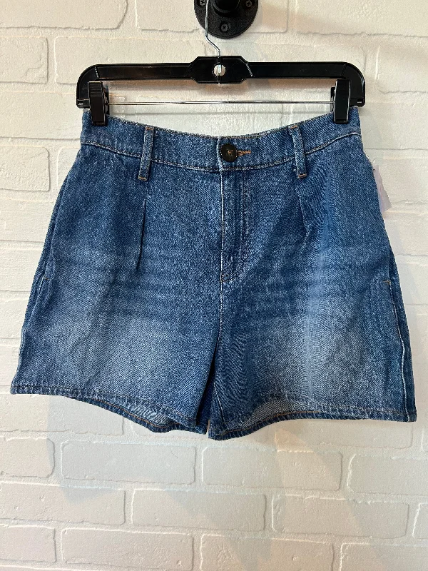 Blue Denim Shorts Express, Size 4