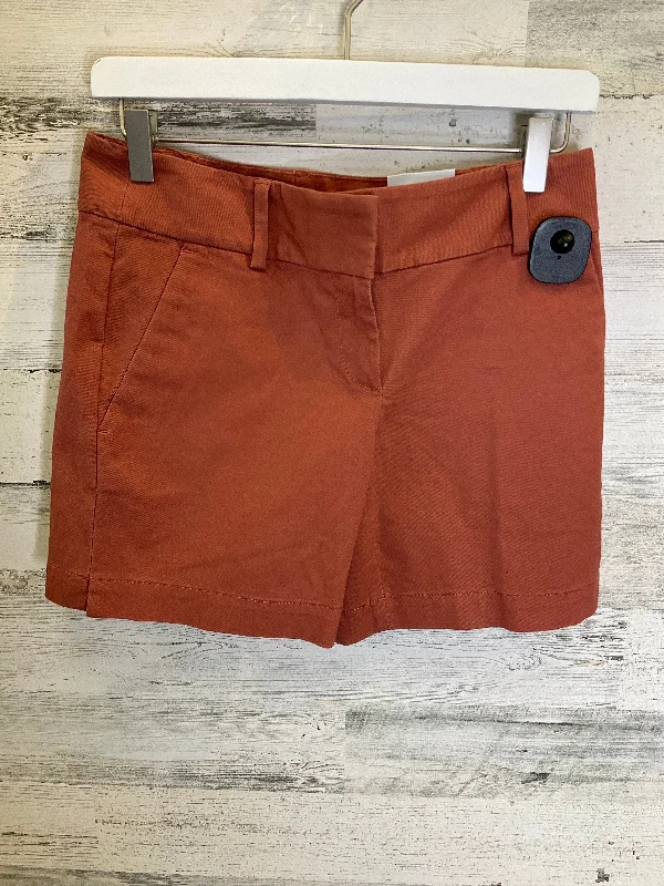 Orange Shorts Loft, Size 00