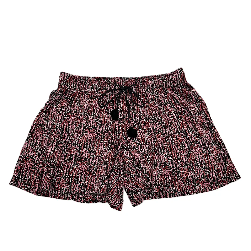 Black & Pink Shorts By Loft, Size: S