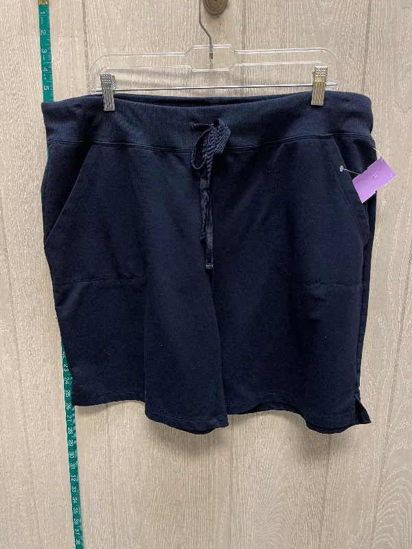 Navy Shorts Athletic Works, Size 20