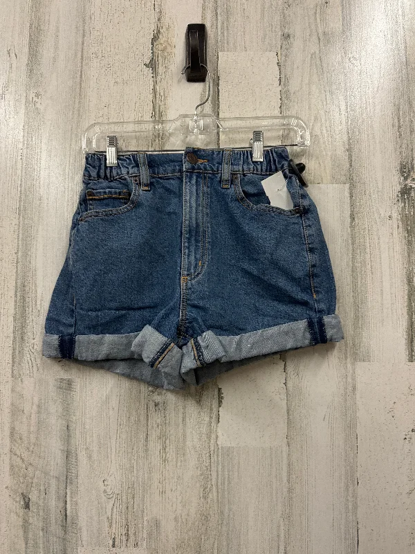 Blue Denim Shorts Garage, Size 0