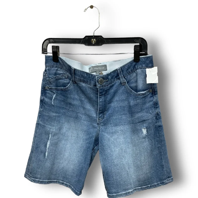 Blue Denim Shorts Wit & Wisdom, Size 8