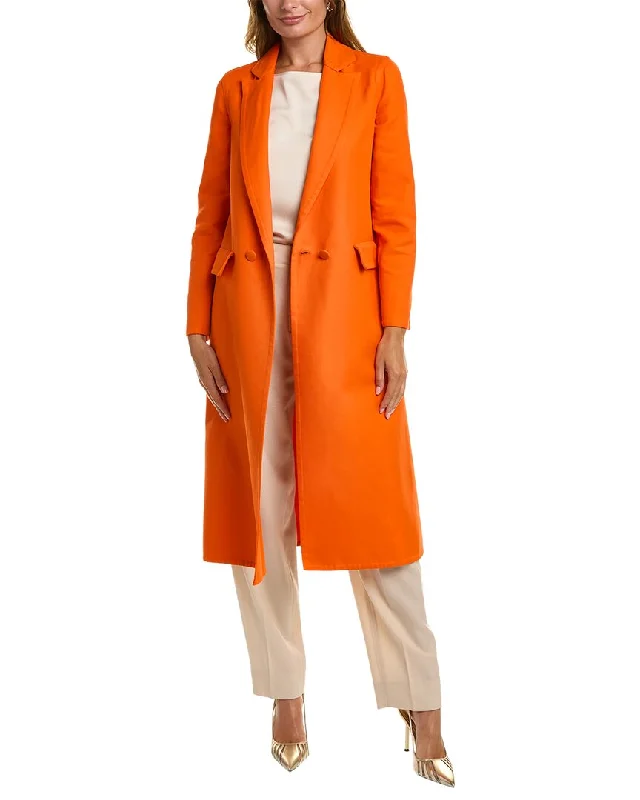 Best Seller Oscar de la Renta Twill Coat