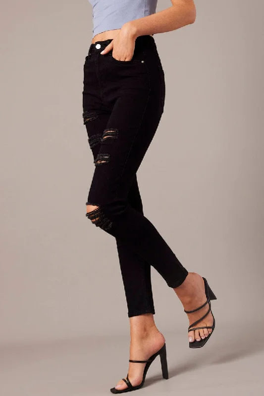 Mega Sale Black Skinny Jean High Rise