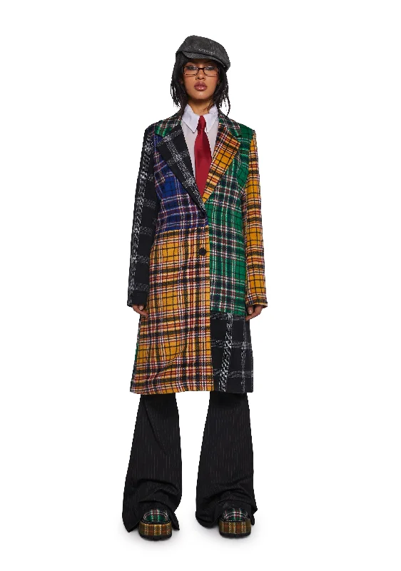 Trending Items Academy Punk Plaid Jacket