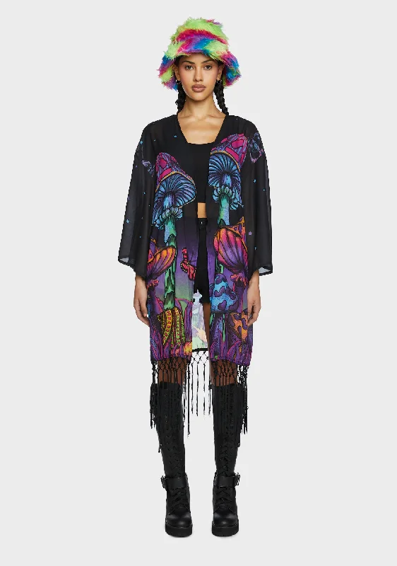 Big Savings On Minimalist Office Styles Psychedelic Fairytale Fringe Duster