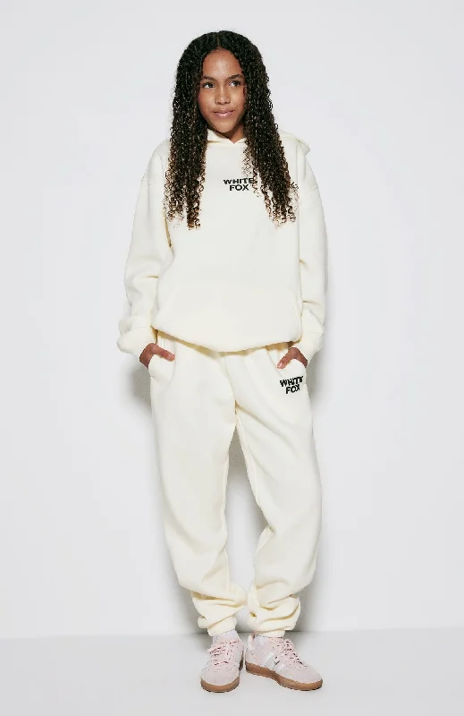 Stylish Looks Keeping It Simple Sweatpants Cream