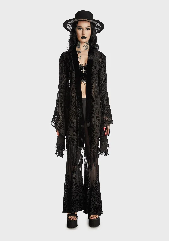 Luxe Layering True Originality Sheer Duster