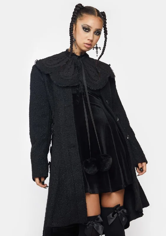 Limited Time Punk Casual Mid Length Coat