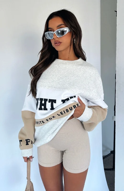 Mid Season Sale Latest And Greatest Oversized Sweater Neutral