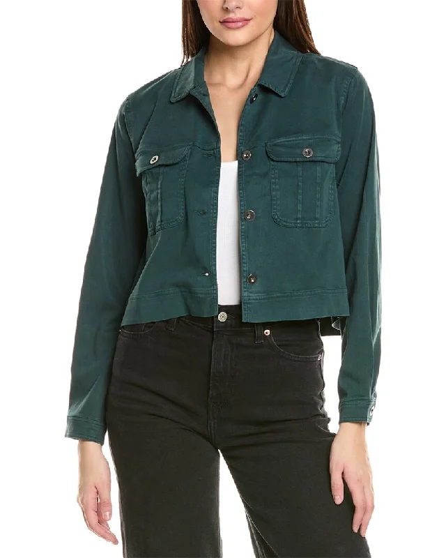 Save Big Bella Dahl Flap Pocket Utility Jacket