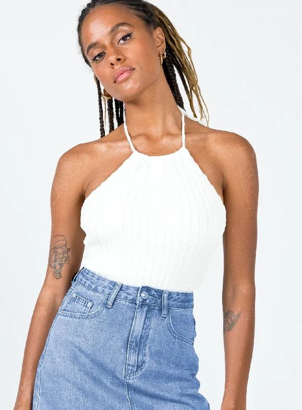 Summer Fashion Donte Bodysuit White