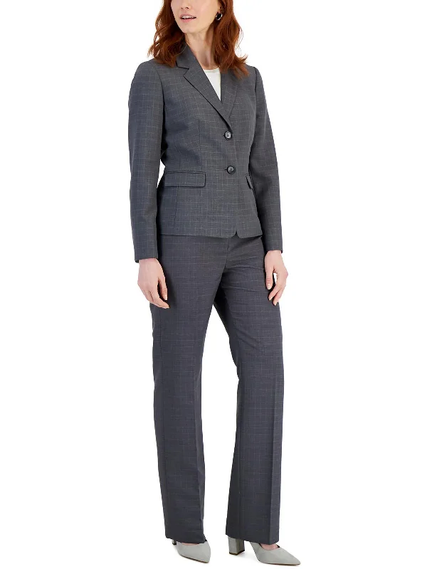 End Of Month Blowout Plus   Womens Business Work Wear One-Button Suit