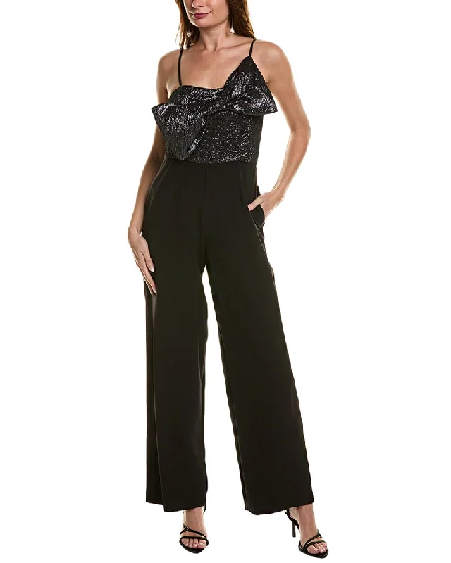 Budget Friendly Fashion Anne Klein Bow Bodice Jumpsuit