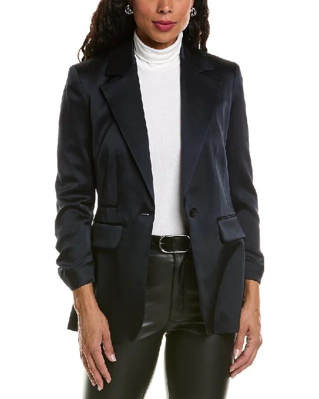 Huge Discounts This Week Elie Tahari Satin Blazer