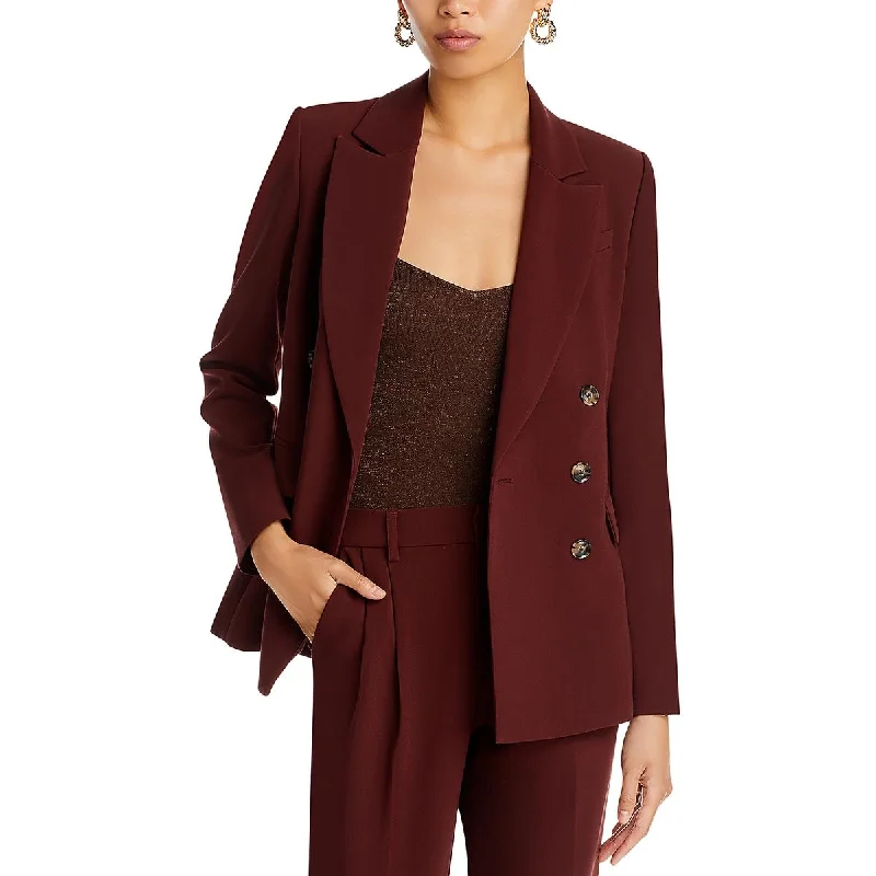 Chic Outfits Womens Suite Separate Office Wear Open-Front Blazer