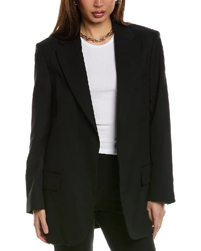 Casual Chic Reiss Alia Oversized Wool-Blend Blazer