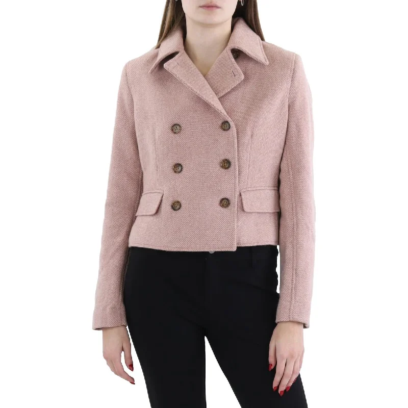 Special Occasion Wear Womens Wool Suit Separate Double-Breasted Blazer