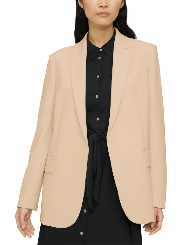 Elegant Details Theory Relaxed Admiral Jacket