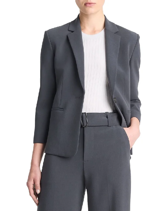 Refined Simplicity Vince Shrunken Blazer