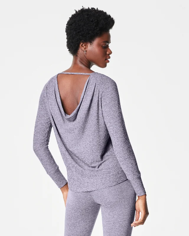 New Arrivals SPANX® SoftStretch Open-Back Long Sleeve Top