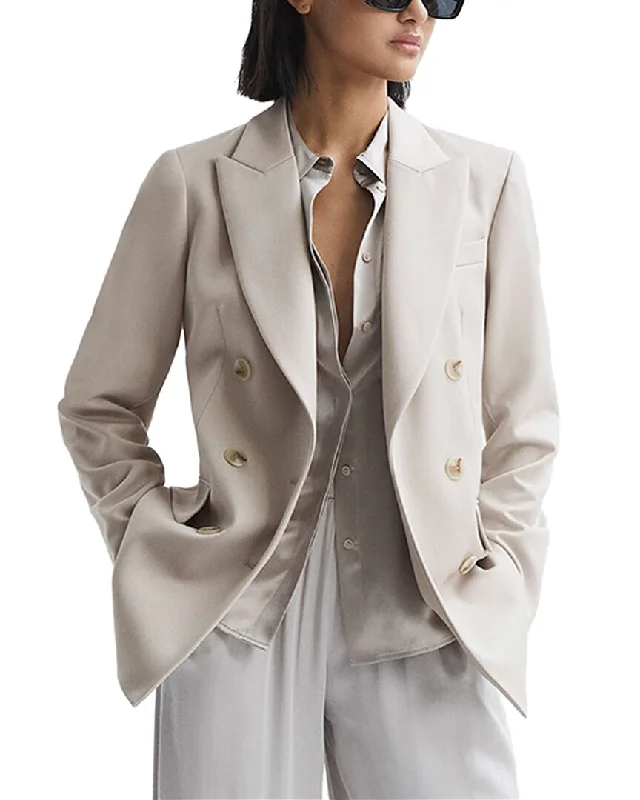 Timeless Elegant Reiss Astrid Wool-Blend Blazer