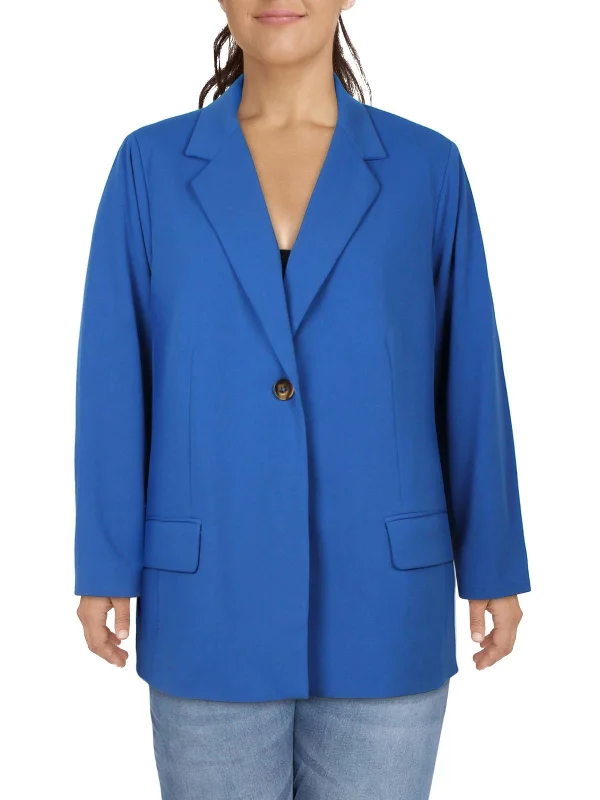 Big Savings On Minimalist Office Styles Plus Womens Suit Separate Office One-Button Blazer