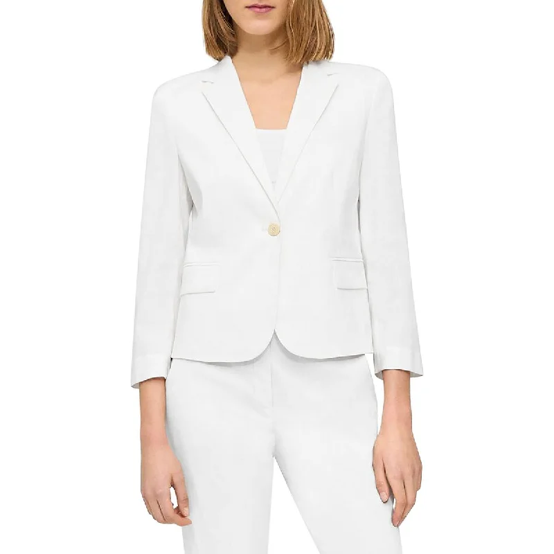 Enjoy Discount Womens Pocket Office Wear One-Button Blazer