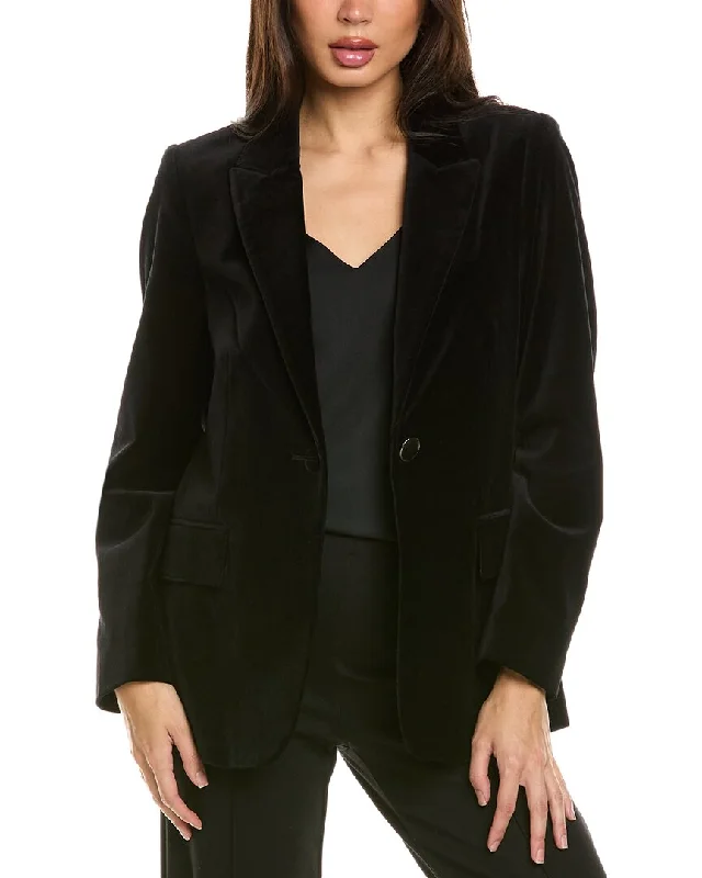 Stylish Basics Kobi Halperin Ramsey Velvet Blazer