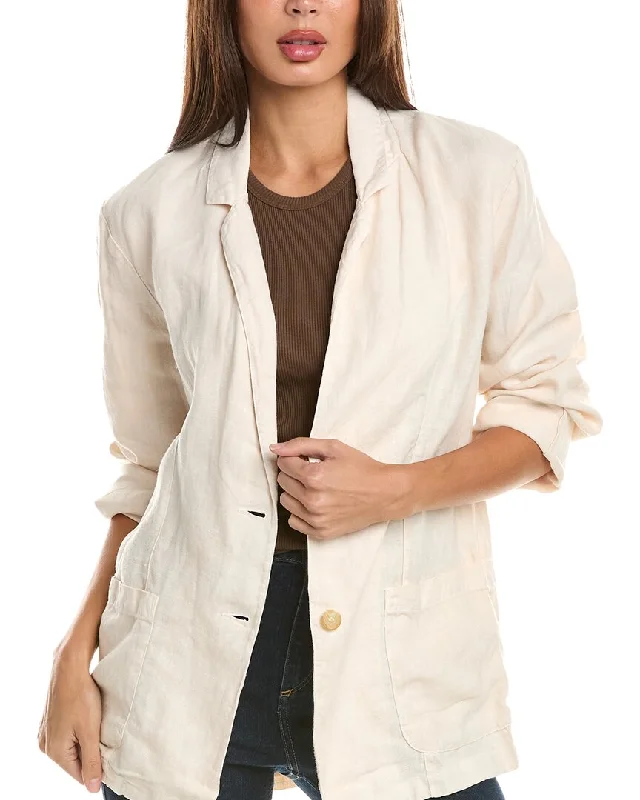 Mega Sale Velvet by Graham & Spencer Cassie Linen Blazer