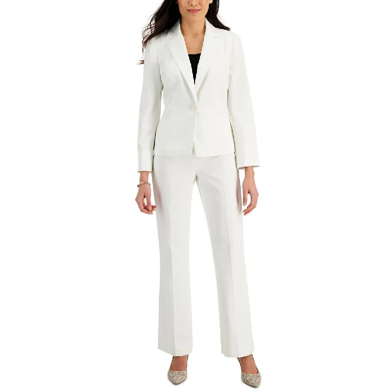 Vibrant Femme Fashion Womens Herringbone Suit Separate One-Button Blazer