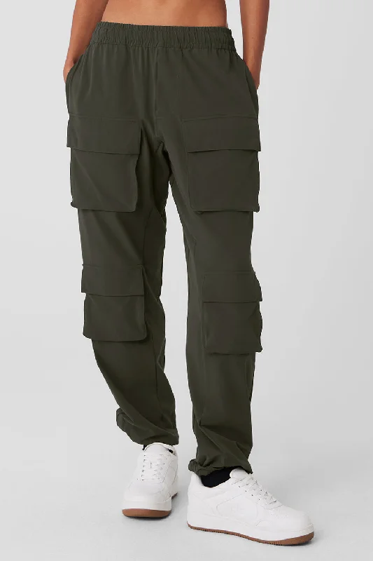 Clearance Event Cargo Venture Pant - Stealth Green