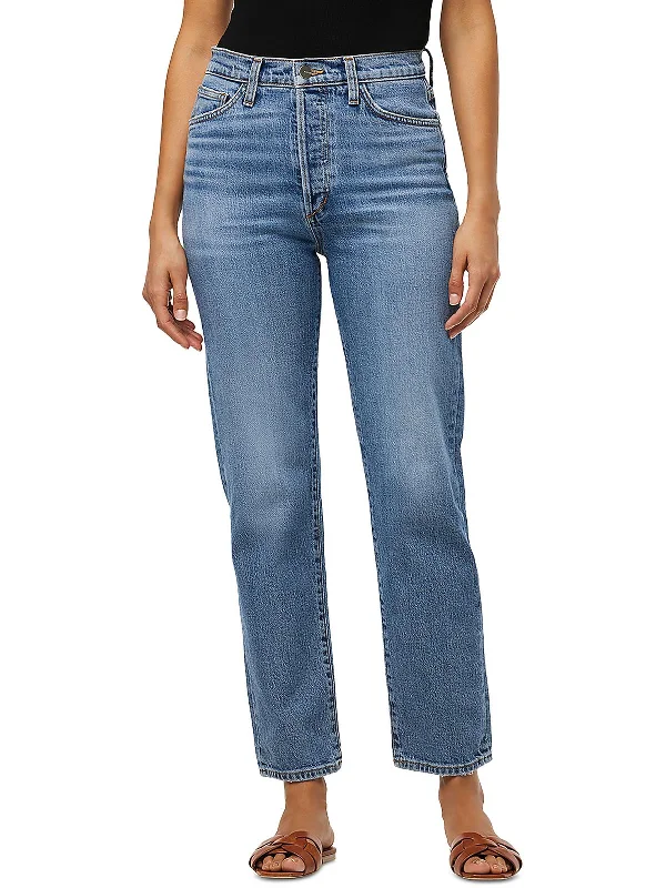 Valentine's Special The Honor Womens High Rise Denim Straight Leg Jeans