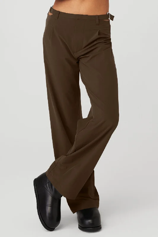 Day-To-Night Styles Mid-Rise Showdown Trouser - Espresso